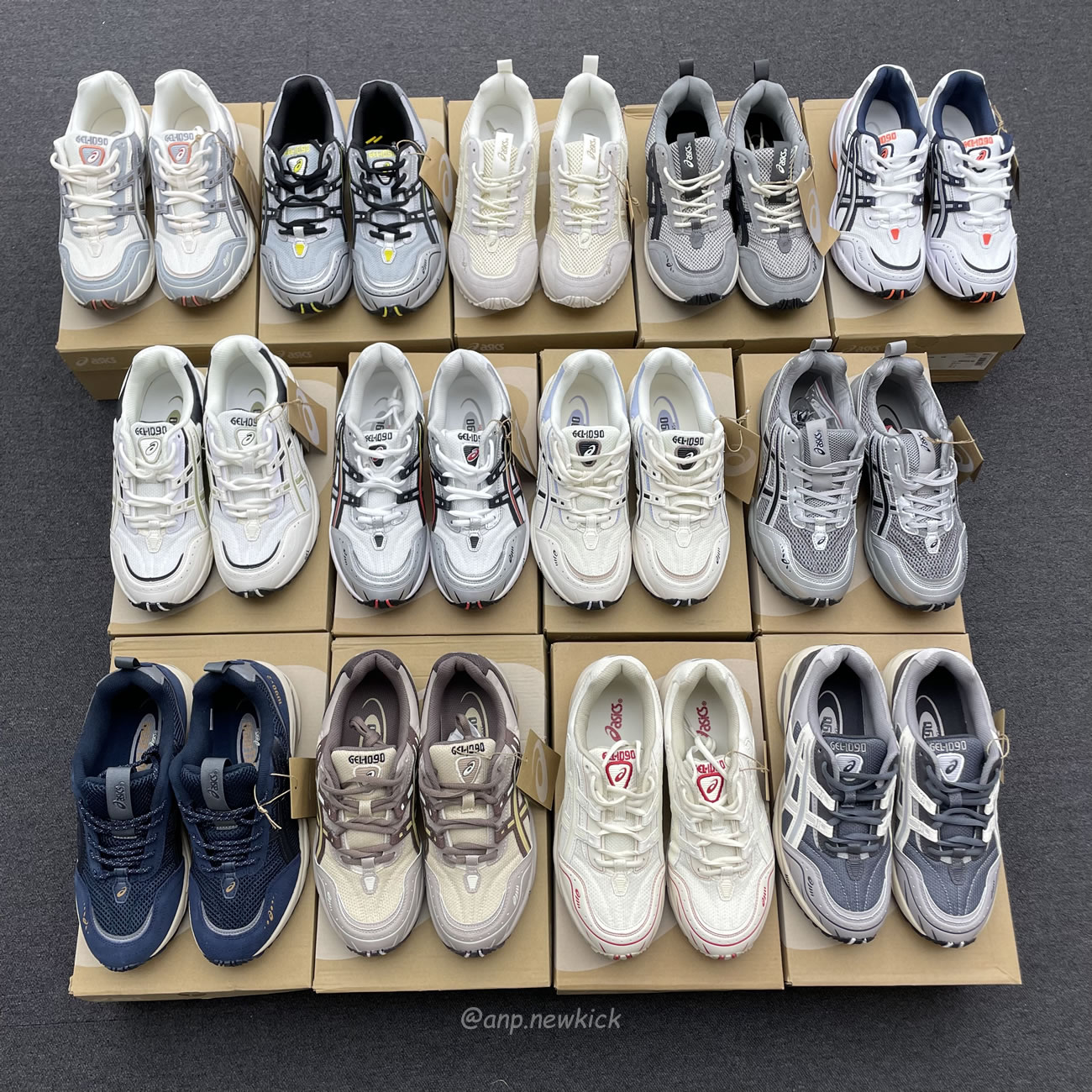 Asics Gel 1090 Grey Beige Birch French Blue White Sage Silver Cream Brown Silver Cream Gray Blue (34) - www.newkick.vip Asics Gel 1090 Grey Beige Birch French Blue White Sage Silver Cream Brown Silver Cream Gray Blue (34) - www.newkick.vip