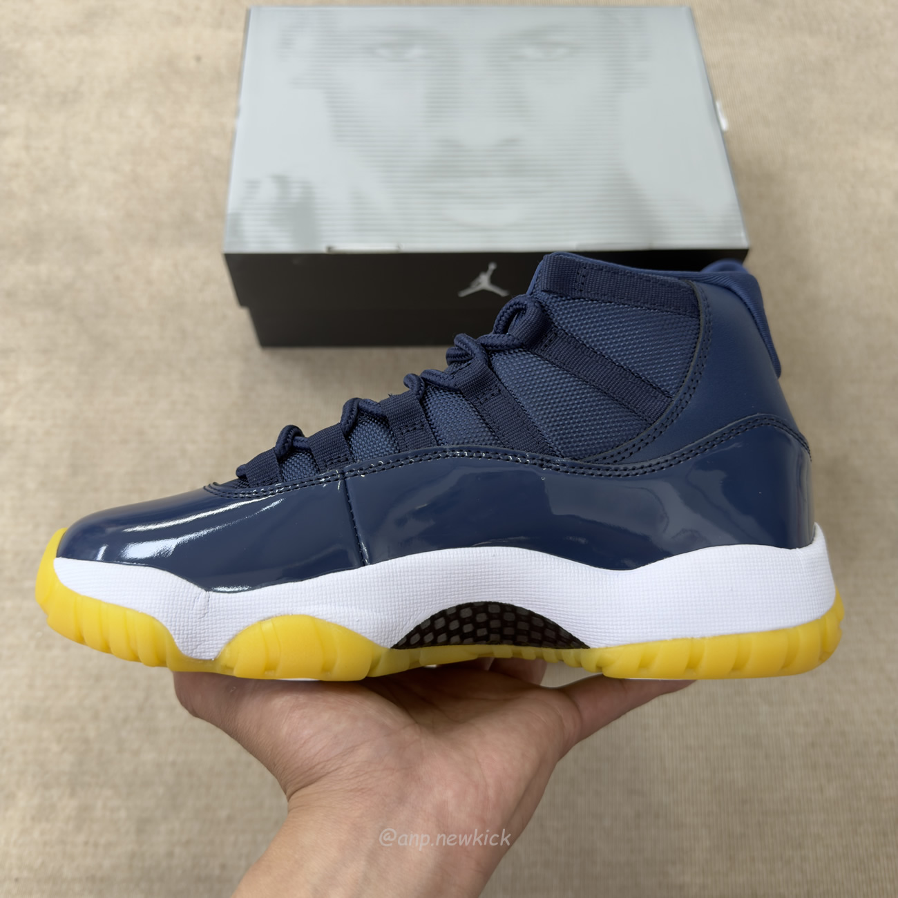 Air Jordan 11 Retro Navy Blue At7802 115 (2) - www.newkick.org Air Jordan 11 Retro Navy Blue At7802 115 (2) - www.newkick.org