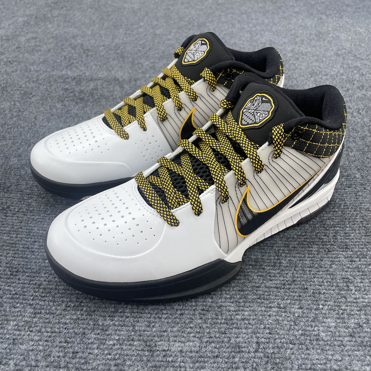 Nike Kobe 4 Protro White Black Del Sol Av6339 101 (2) - www.newkick.org