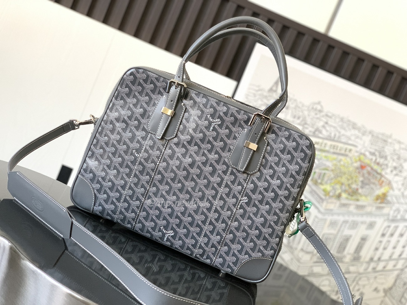 Goyard Ambassade Medium Size Briefcase (10) - www.newkick.org Goyard Ambassade Medium Size Briefcase (10) - www.newkick.org