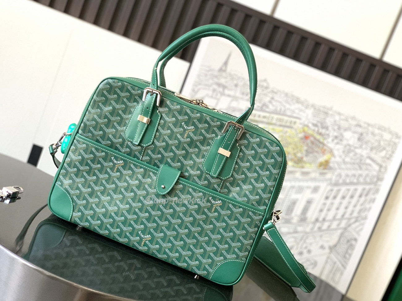 Goyard Ambassade Medium Size Briefcase (17) - www.newkick.org Goyard Ambassade Medium Size Briefcase (17) - www.newkick.org
