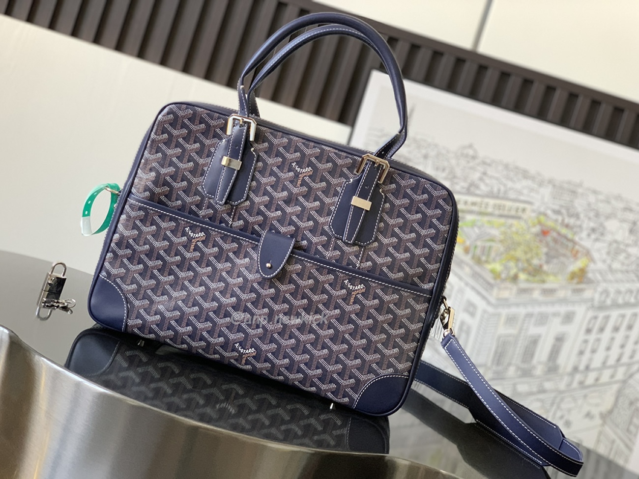 Goyard Ambassade Medium Size Briefcase (19) - www.newkick.org Goyard Ambassade Medium Size Briefcase (19) - www.newkick.org