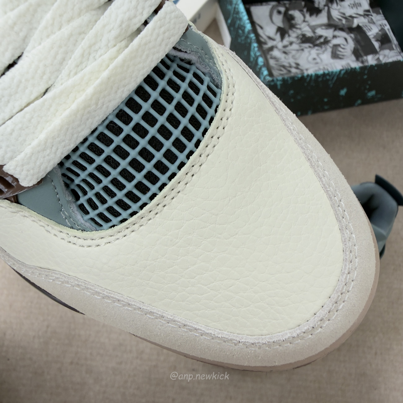 Air Jordan 4 Retro X Andrew Chiou Snorlax Custom (3) - www.newkick.org