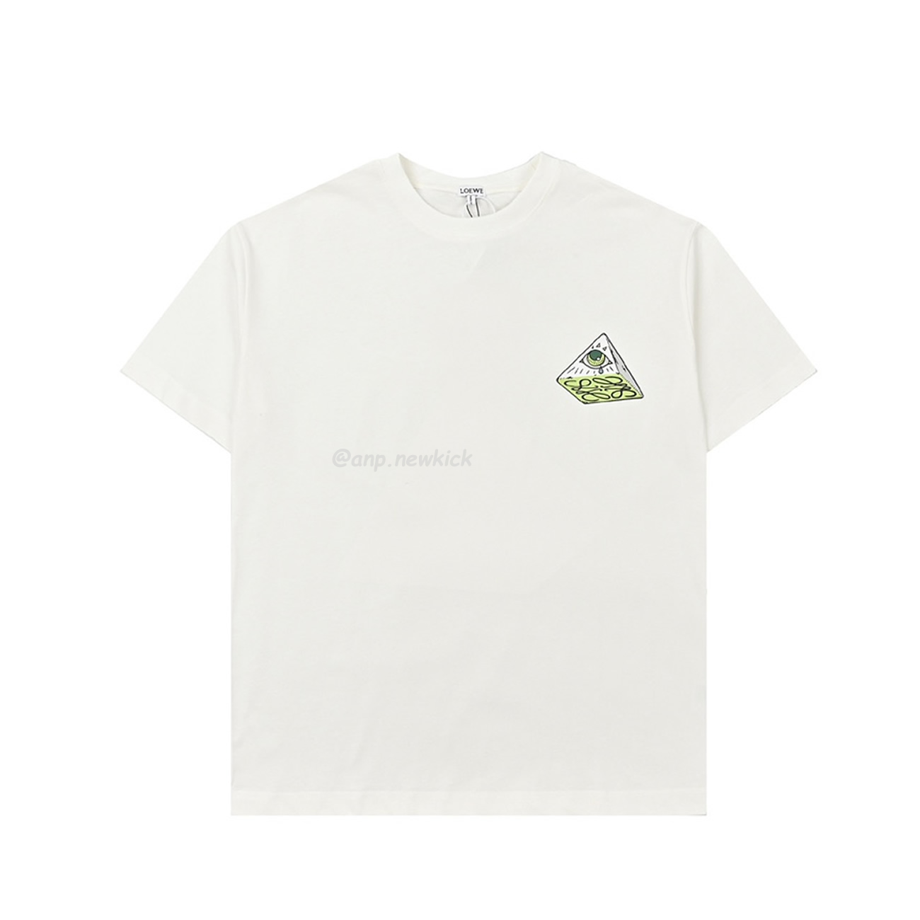 Loewe Angel Eye Printed White T Shirt (1) - www.newkick.org Loewe Angel Eye Printed White T Shirt (1) - www.newkick.org