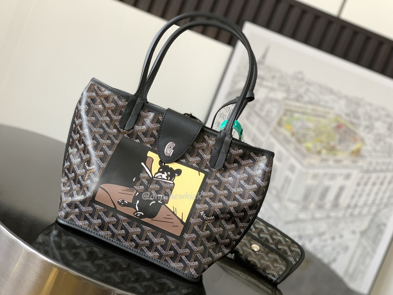 Goyard Anjou Mini Tote Bag Blacknatural Black Grey Navy White Green Yellow (2) - www.newkick.vip Goyard Anjou Mini Tote Bag Blacknatural Black Grey Navy White Green Yellow (2) - www.newkick.vip
