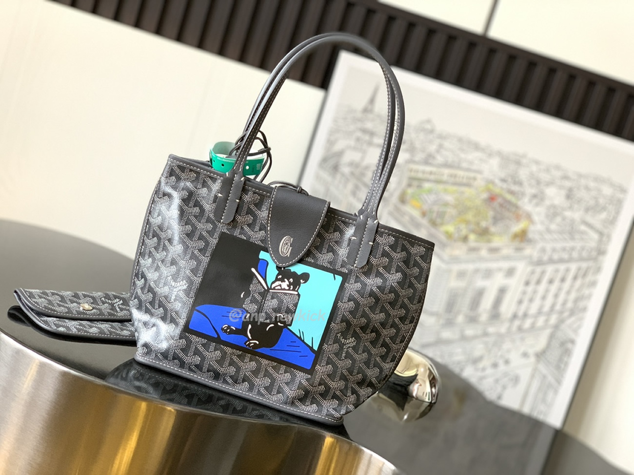 Goyard Anjou Mini Tote Bag Blacknatural Black Grey Navy White Green Yellow (3) - www.newkick.vip Goyard Anjou Mini Tote Bag Blacknatural Black Grey Navy White Green Yellow (3) - www.newkick.vip