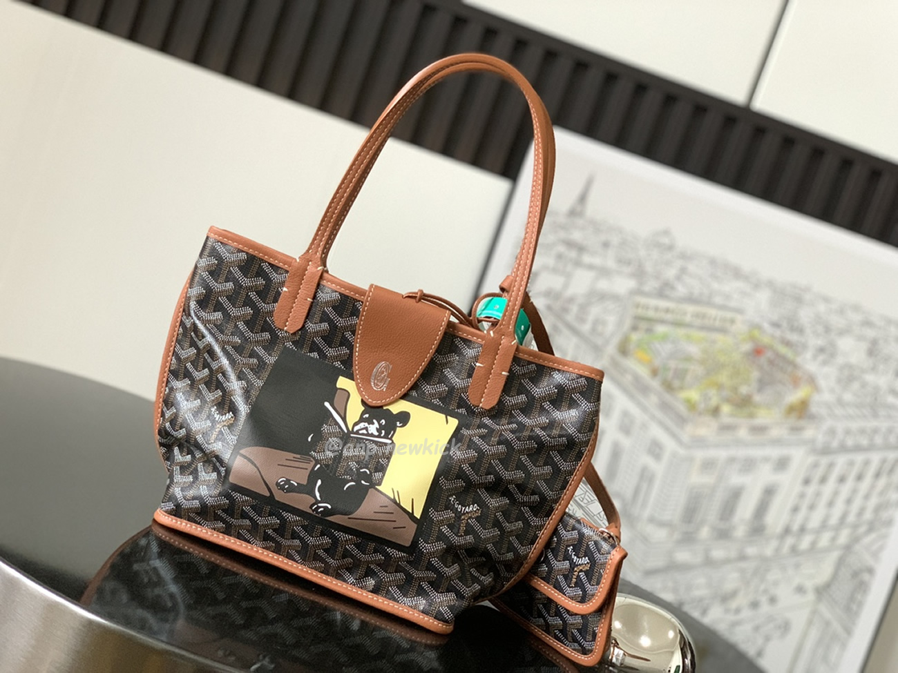 Goyard Anjou Mini Tote Bag Blacknatural Black Grey Navy White Green Yellow (6) - www.newkick.vip Goyard Anjou Mini Tote Bag Blacknatural Black Grey Navy White Green Yellow (6) - www.newkick.vip
