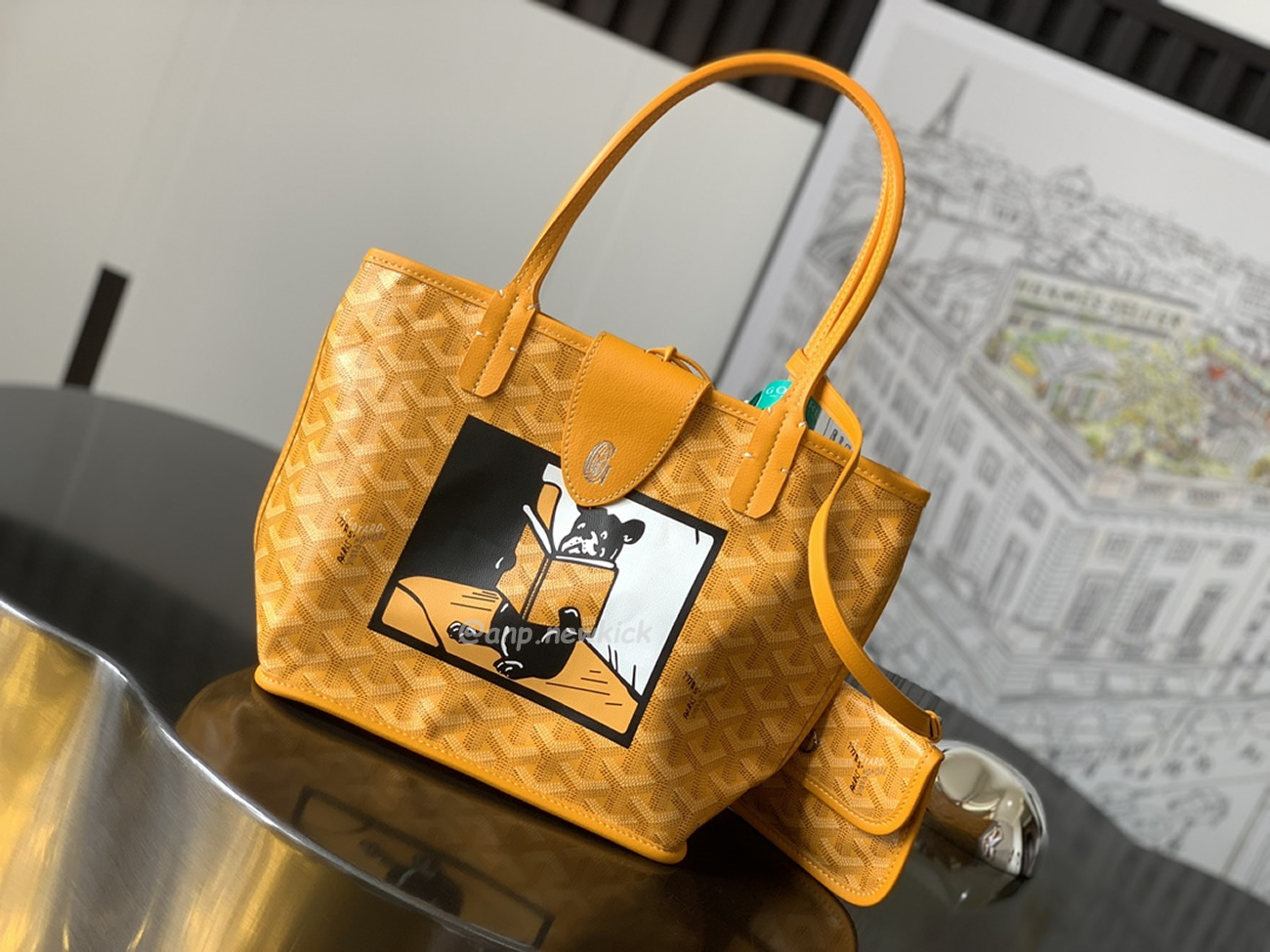 Goyard Anjou Mini Tote Bag Blacknatural Black Grey Navy White Green Yellow (8) - www.newkick.vip Goyard Anjou Mini Tote Bag Blacknatural Black Grey Navy White Green Yellow (8) - www.newkick.vip