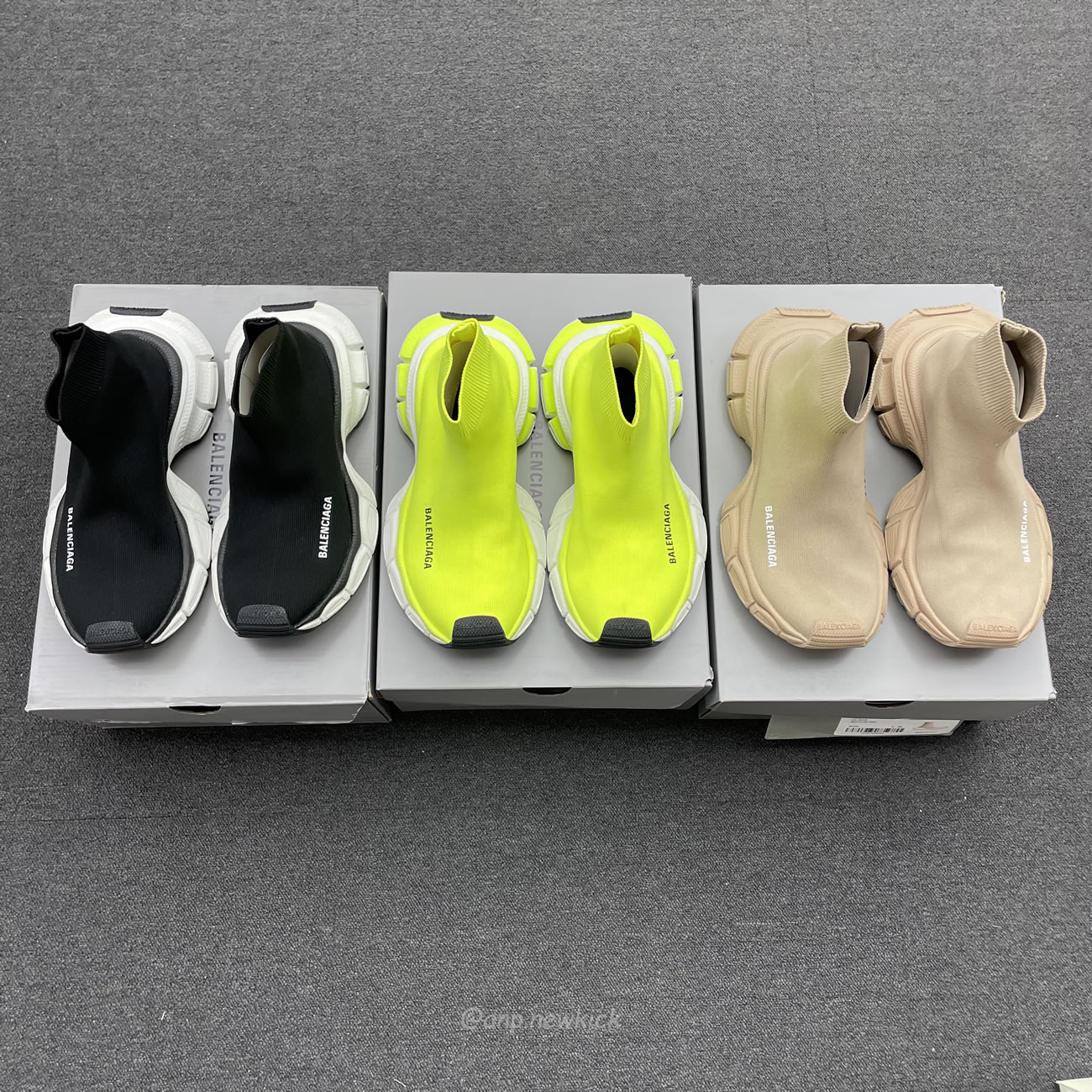 Balenciaga 3xl Sock Recycled Knit Sneakers Black White Fluo Yellow Beige (16) - www.newkick.vip Balenciaga 3xl Sock Recycled Knit Sneakers Black White Fluo Yellow Beige (16) - www.newkick.vip