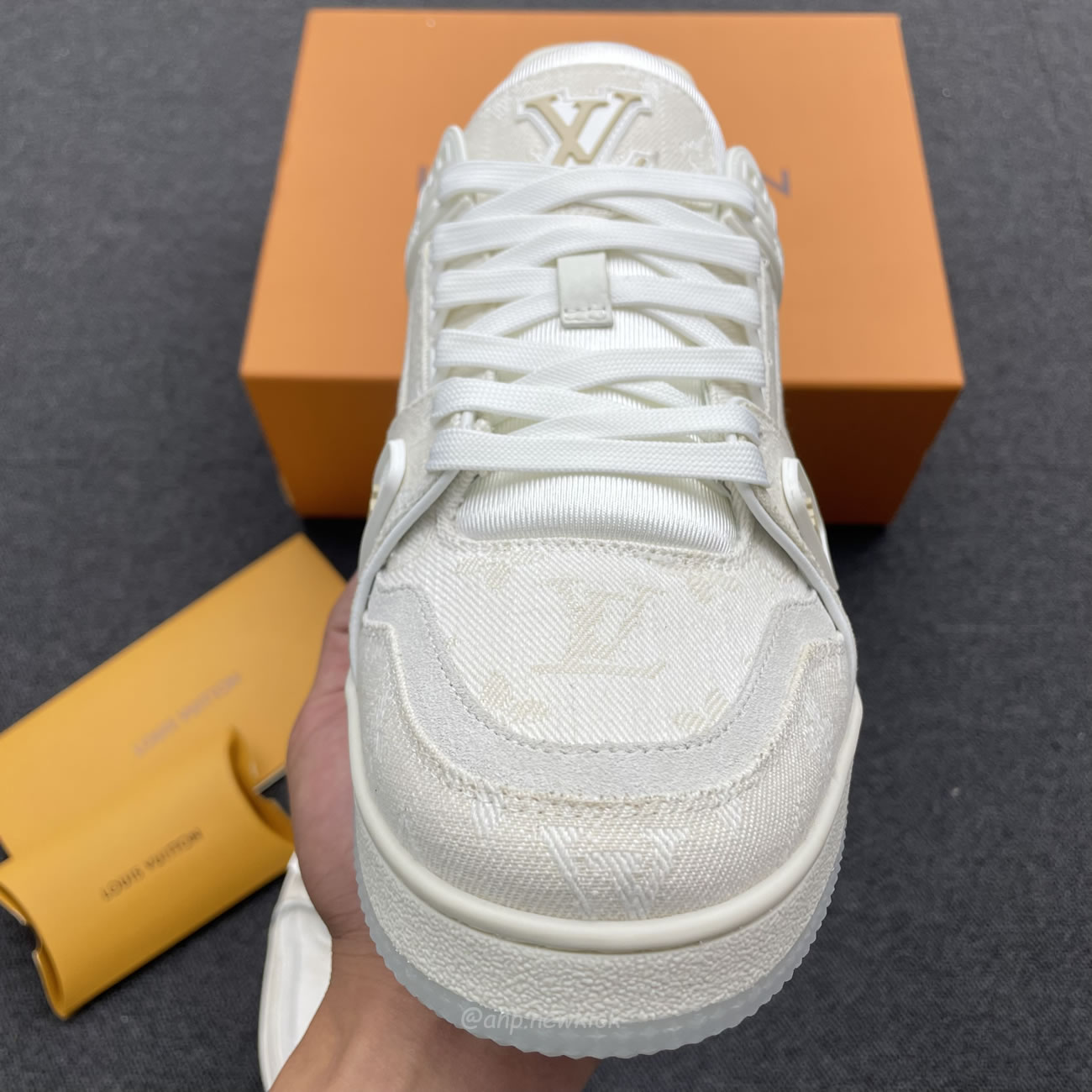 Louis Vuitton Arch Licht Sneaker Beige Cowboy (2) - www.newkick.org Louis Vuitton Arch Licht Sneaker Beige Cowboy (2) - www.newkick.org