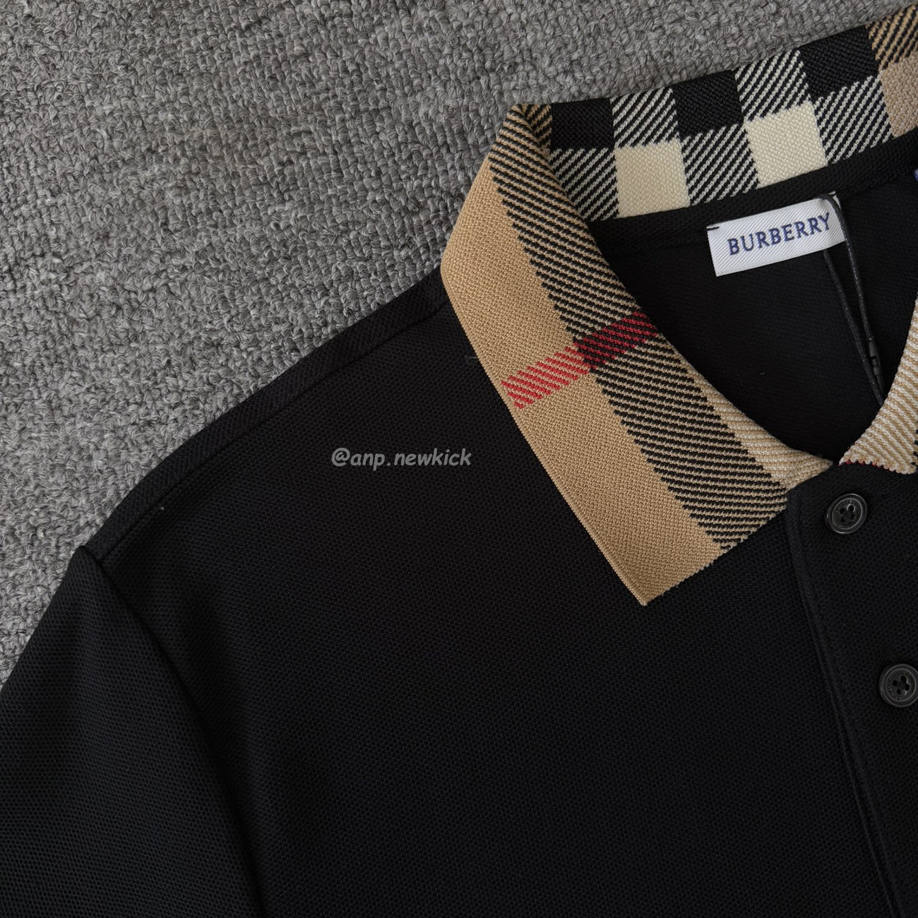 Burberry Plaid Collar Polo Shirt Pure Cotton 8072661s (2) - www.newkick.org Burberry Plaid Collar Polo Shirt Pure Cotton 8072661s (2) - www.newkick.org