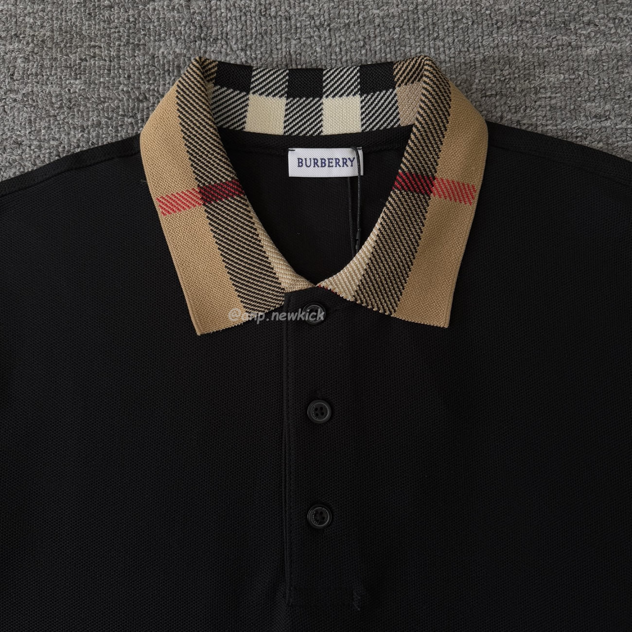 Burberry Plaid Collar Polo Shirt Pure Cotton 8072661s (6) - www.newkick.org Burberry Plaid Collar Polo Shirt Pure Cotton 8072661s (6) - www.newkick.org