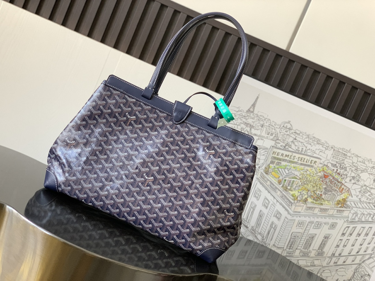 Goyard Bellechasse Biaude Tote Bag Blacknatural Black Grey Navy White Green Yellow Red Burgundy (18) - www.newkick.org Goyard Bellechasse Biaude Tote Bag Blacknatural Black Grey Navy White Green Yellow Red Burgundy (18) - www.newkick.org