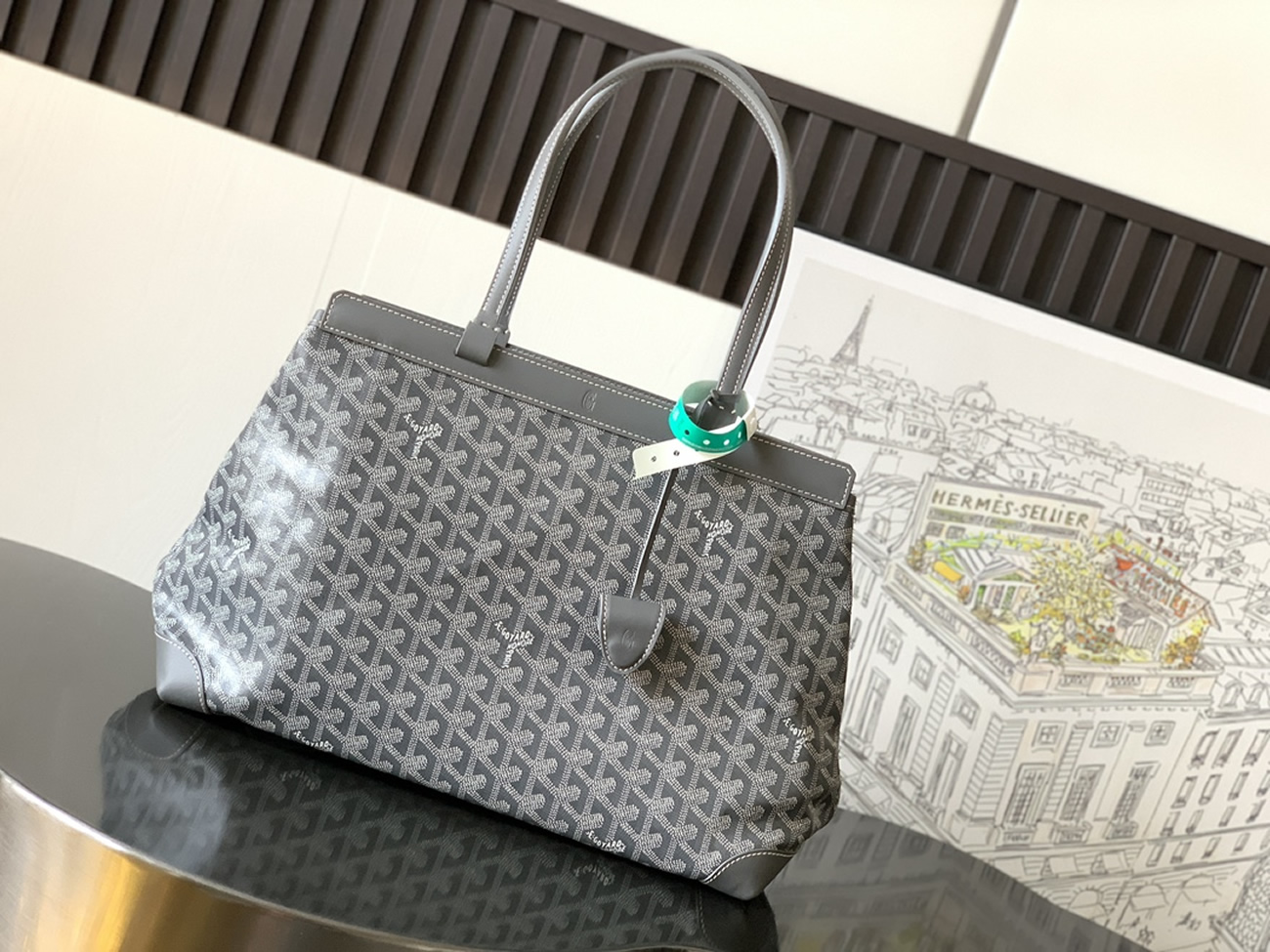 Goyard Bellechasse Biaude Tote Bag Blacknatural Black Grey Navy White Green Yellow Red Burgundy (2) - www.newkick.org Goyard Bellechasse Biaude Tote Bag Blacknatural Black Grey Navy White Green Yellow Red Burgundy (2) - www.newkick.org