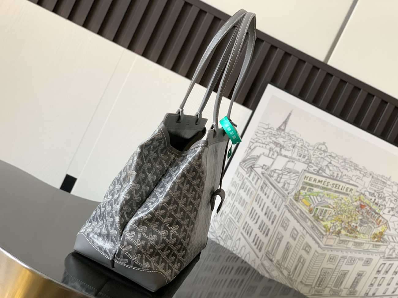Goyard Bellechasse Biaude Tote Bag Blacknatural Black Grey Navy White Green Yellow Red Burgundy (25) - www.newkick.org Goyard Bellechasse Biaude Tote Bag Blacknatural Black Grey Navy White Green Yellow Red Burgundy (25) - www.newkick.org