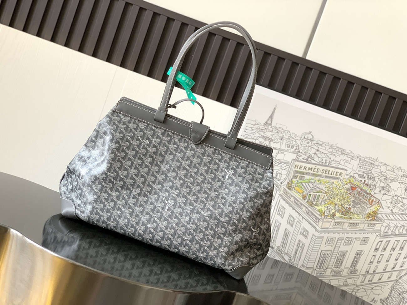 Goyard Bellechasse Biaude Tote Bag Blacknatural Black Grey Navy White Green Yellow Red Burgundy (27) - www.newkick.org Goyard Bellechasse Biaude Tote Bag Blacknatural Black Grey Navy White Green Yellow Red Burgundy (27) - www.newkick.org