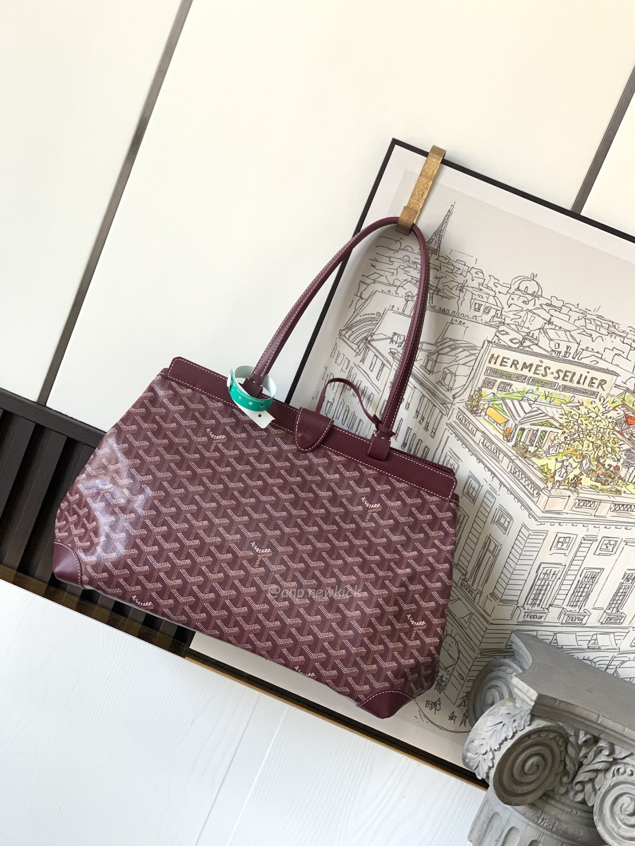 Goyard Bellechasse Biaude Tote Bag Blacknatural Black Grey Navy White Green Yellow Red Burgundy (35) - www.newkick.org Goyard Bellechasse Biaude Tote Bag Blacknatural Black Grey Navy White Green Yellow Red Burgundy (35) - www.newkick.org