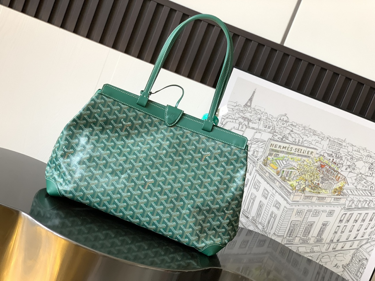 Goyard Bellechasse Biaude Tote Bag Blacknatural Black Grey Navy White Green Yellow Red Burgundy (5) - www.newkick.org Goyard Bellechasse Biaude Tote Bag Blacknatural Black Grey Navy White Green Yellow Red Burgundy (5) - www.newkick.org