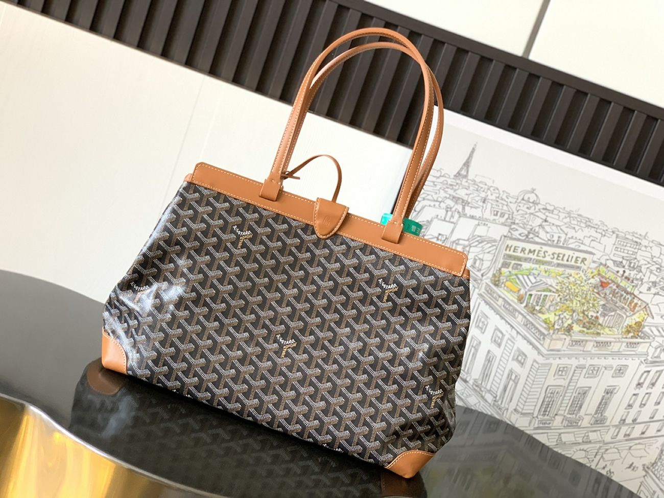 Goyard Bellechasse Biaude Tote Bag Blacknatural Black Grey Navy White Green Yellow Red Burgundy (6) - www.newkick.org Goyard Bellechasse Biaude Tote Bag Blacknatural Black Grey Navy White Green Yellow Red Burgundy (6) - www.newkick.org