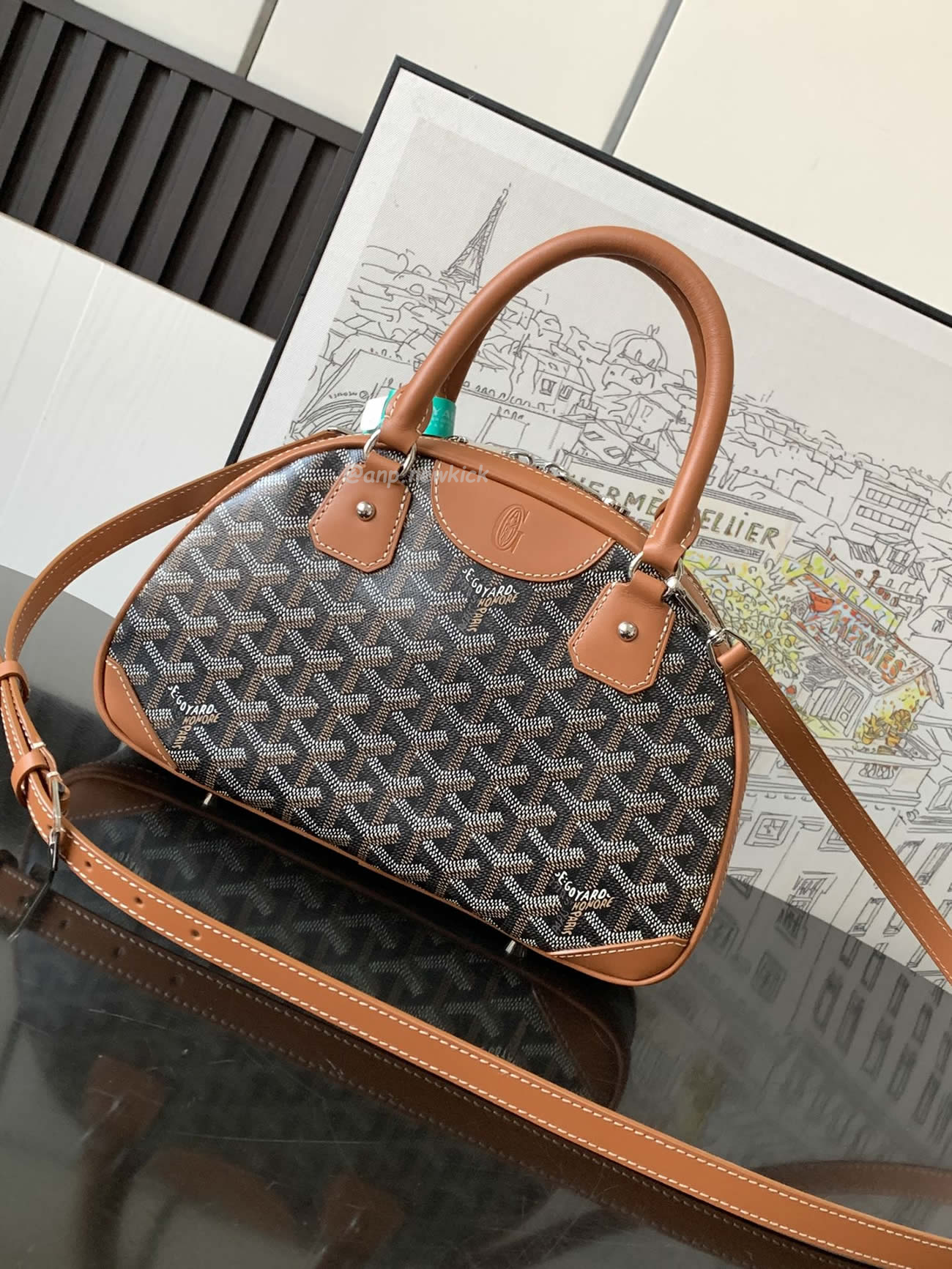 Goyard Goyard Bowling Bag 27×27×8.5cm (14) - www.newkick.org Goyard Goyard Bowling Bag 27×27×8.5cm (14) - www.newkick.org