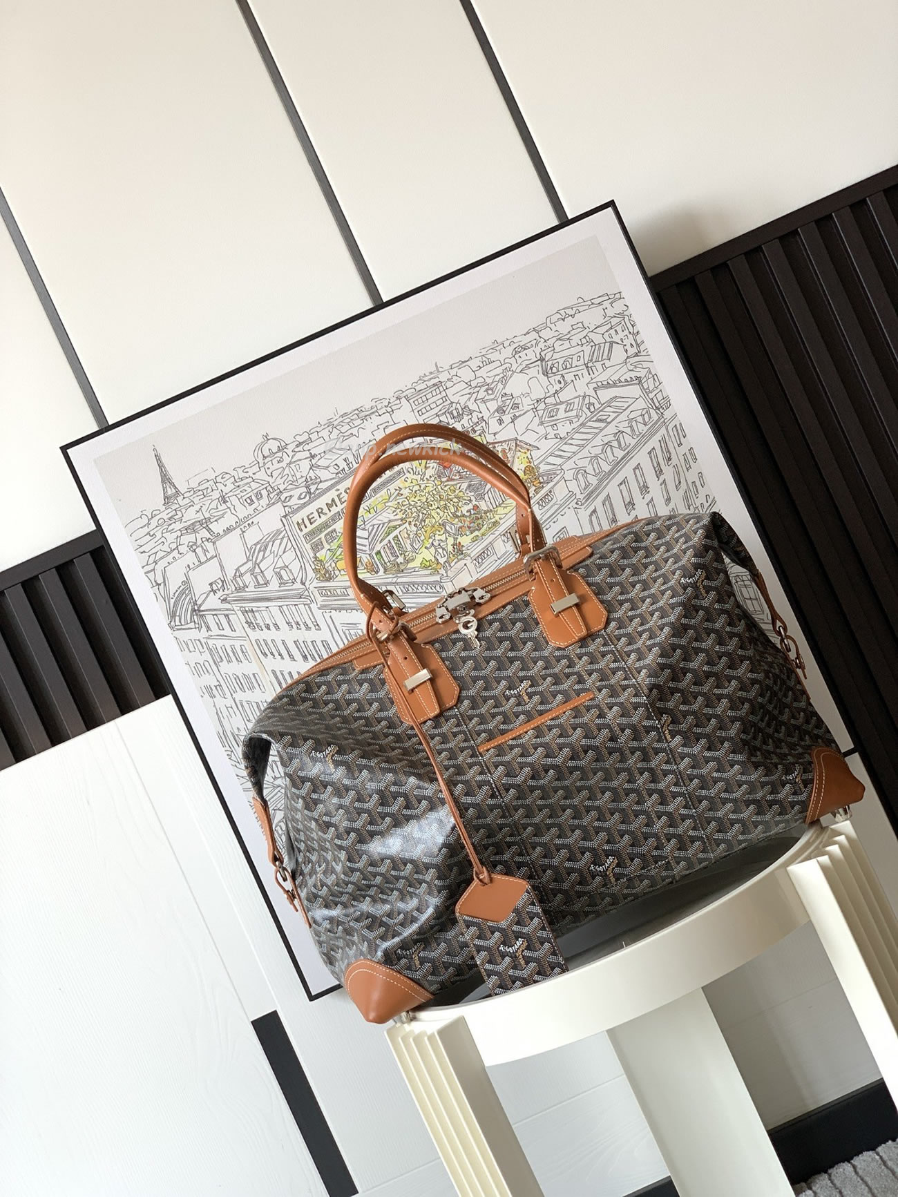 Goyard Bowling 45 Traveling Bag (10) - www.newkick.org Goyard Bowling 45 Traveling Bag (10) - www.newkick.org