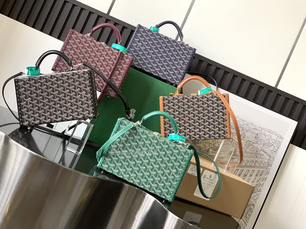 Goyard Grand Hôtel Box Bag 17 Cm X 7.7 Cm X 24.5 Cm (20) - www.newkick.org Goyard Grand Hôtel Box Bag 17 Cm X 7.7 Cm X 24.5 Cm (20) - www.newkick.org