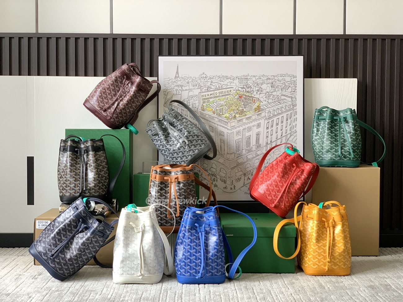 Goyard Petit Flot Bucket Bag 23 Cm X 14.5 Cm X 17 Cm (30) - www.newkick.org