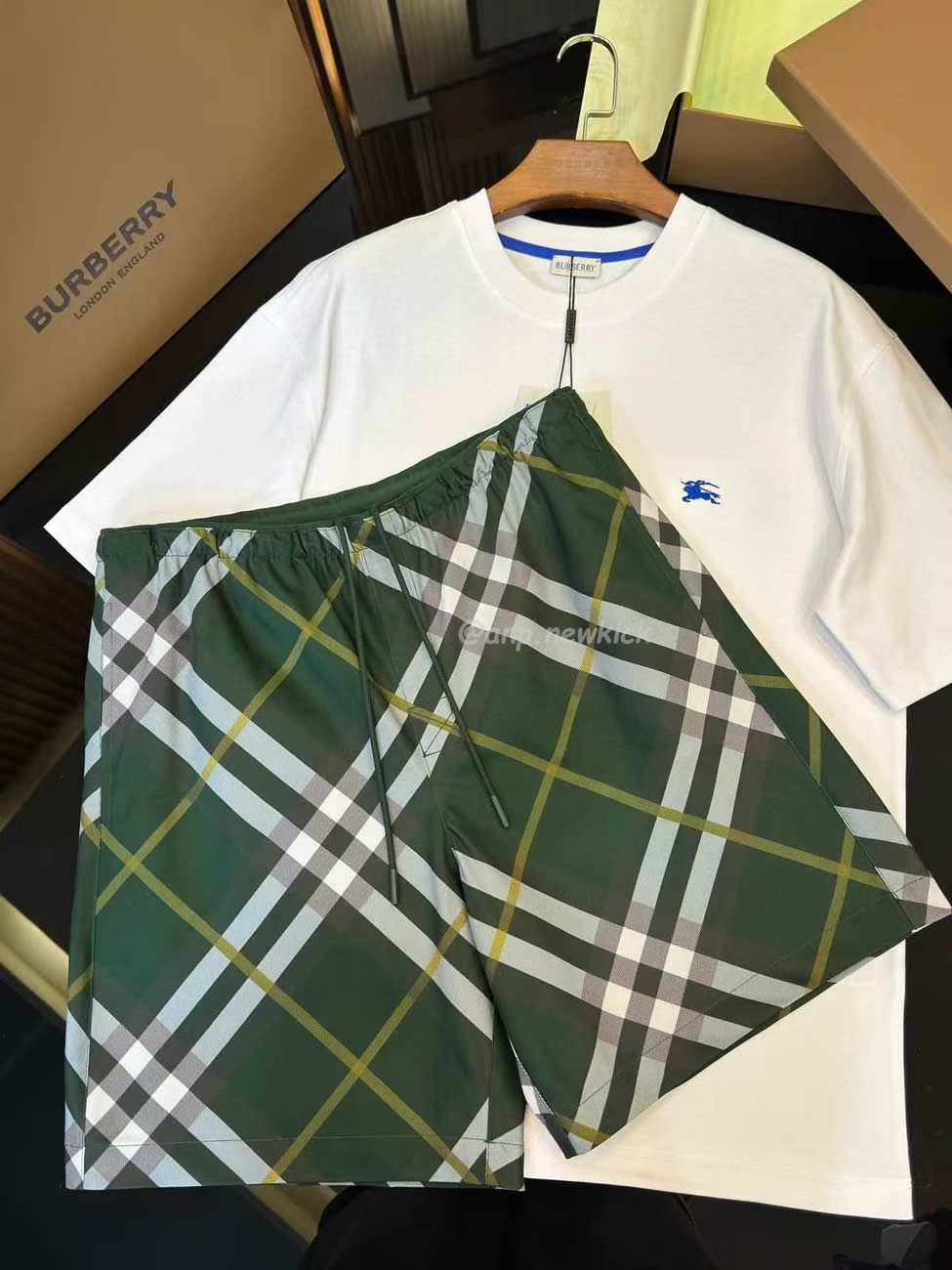 Burberry Patchwork Plaid Green Blue Brown (2) - www.newkick.org