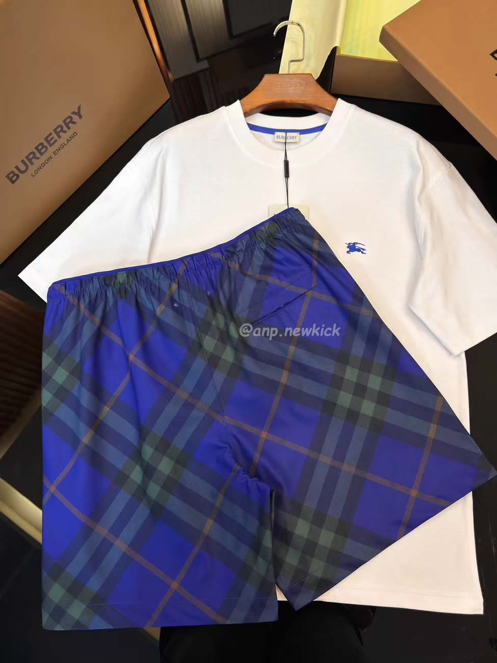 Burberry Patchwork Plaid Green Blue Brown (4) - www.newkick.org