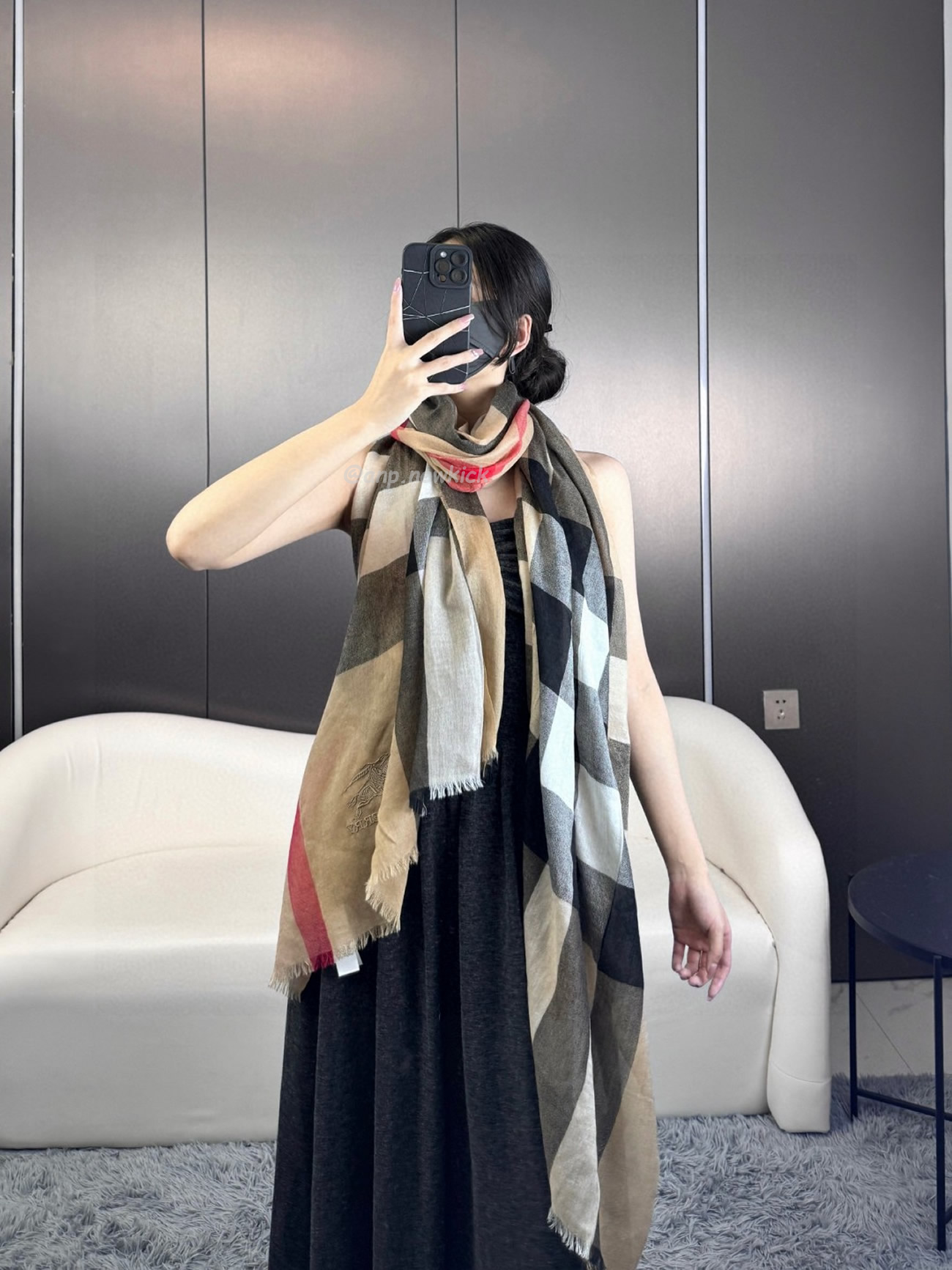 Burberry Vintage Check Cashmere Scarf 90x200cm (3) - www.newkick.vip Burberry Vintage Check Cashmere Scarf 90x200cm (3) - www.newkick.vip