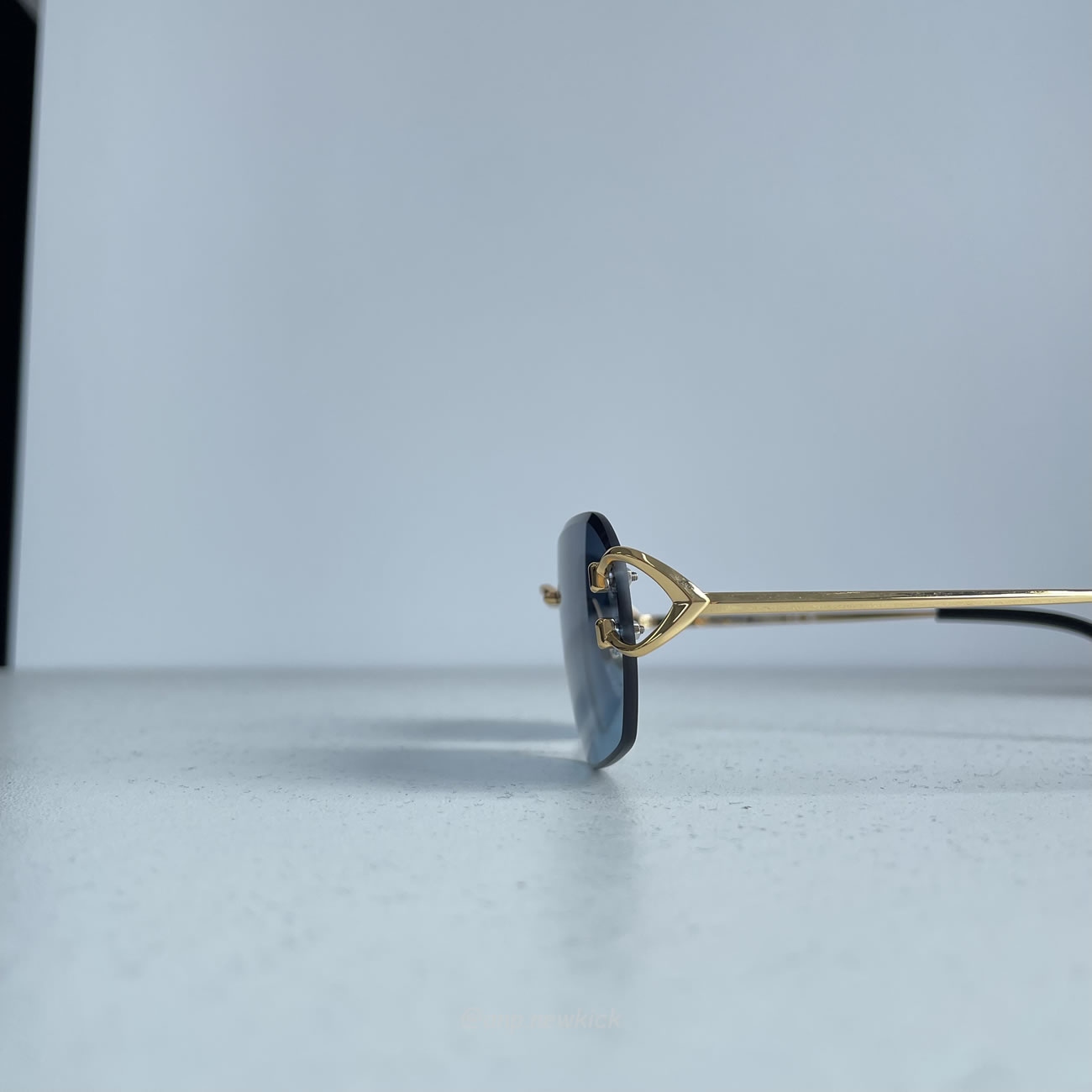Cartier Ct0468s 58 Blue Gold Sunglasses (2) - www.newkick.org