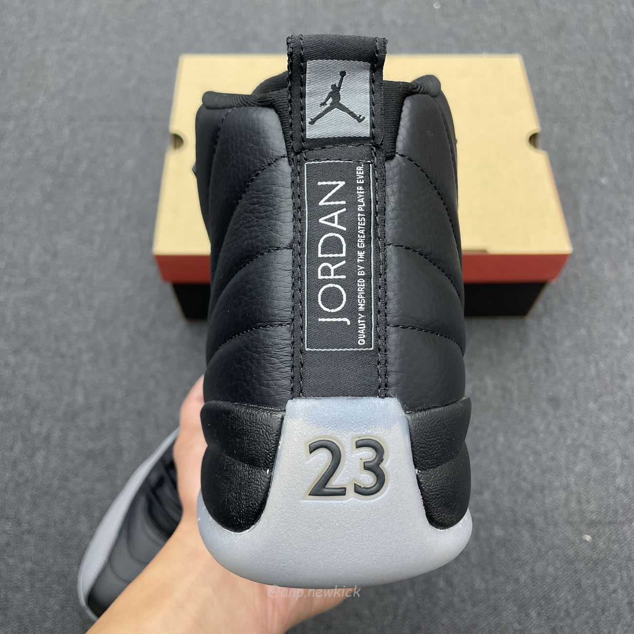 Air Jordan 12 Black Wolf Grey Ct8013 019 (5) - www.newkick.org Air Jordan 12 Black Wolf Grey Ct8013 019 (5) - www.newkick.org