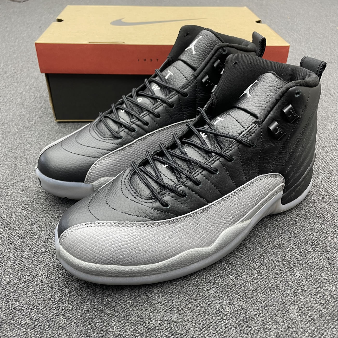 Air Jordan 12 Black Wolf Grey Ct8013 019 (8) - www.newkick.org Air Jordan 12 Black Wolf Grey Ct8013 019 (8) - www.newkick.org