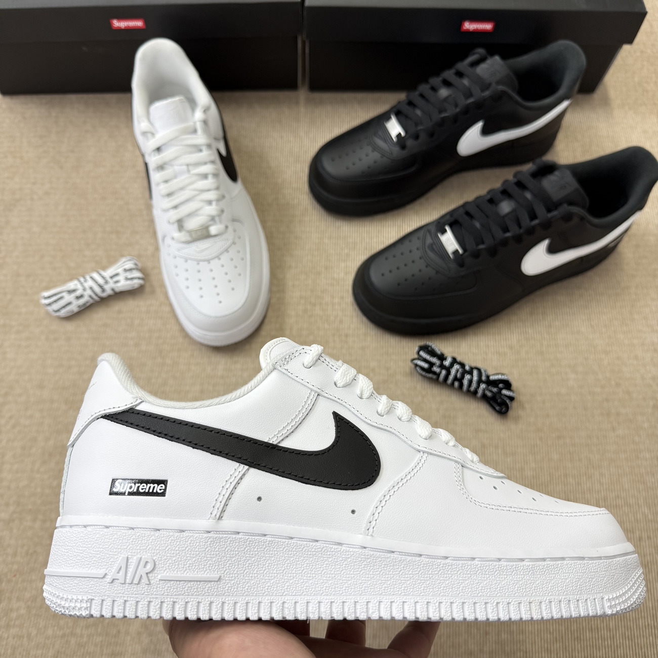 Nike Air Force 1 Low Supreme Black White Cu9225 002 Cu9225 102 (12) - www.newkick.org Nike Air Force 1 Low Supreme Black White Cu9225 002 Cu9225 102 (12) - www.newkick.org