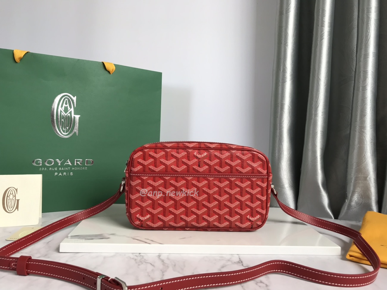 Goyard Cap Vert Camera Bag 13 Cm X 6.5 Cm X 22 Cm (13) - www.newkick.org Goyard Cap Vert Camera Bag 13 Cm X 6.5 Cm X 22 Cm (13) - www.newkick.org