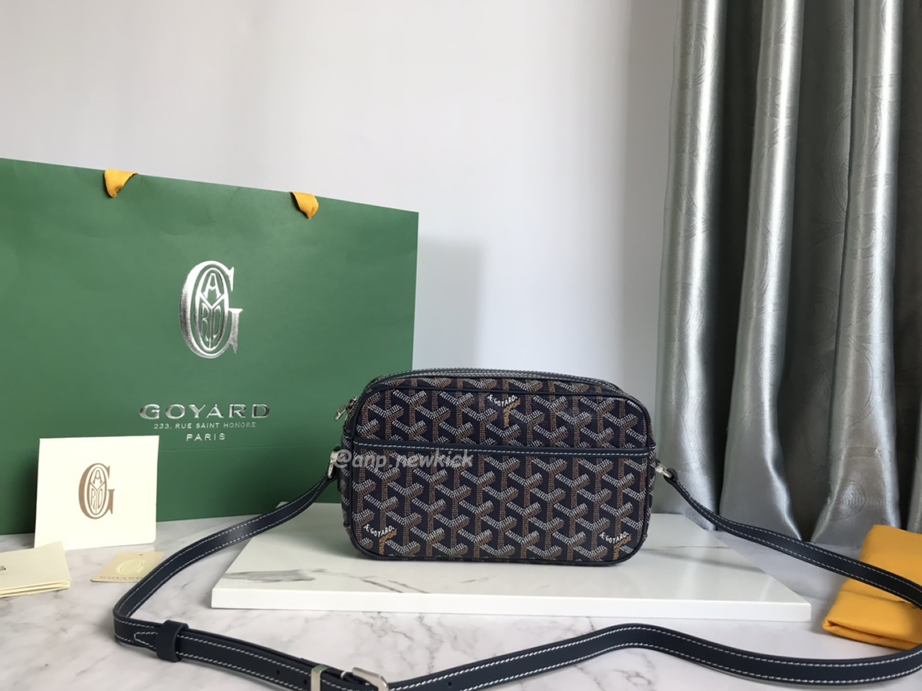 Goyard Cap Vert Camera Bag 13 Cm X 6.5 Cm X 22 Cm (14) - www.newkick.org Goyard Cap Vert Camera Bag 13 Cm X 6.5 Cm X 22 Cm (14) - www.newkick.org