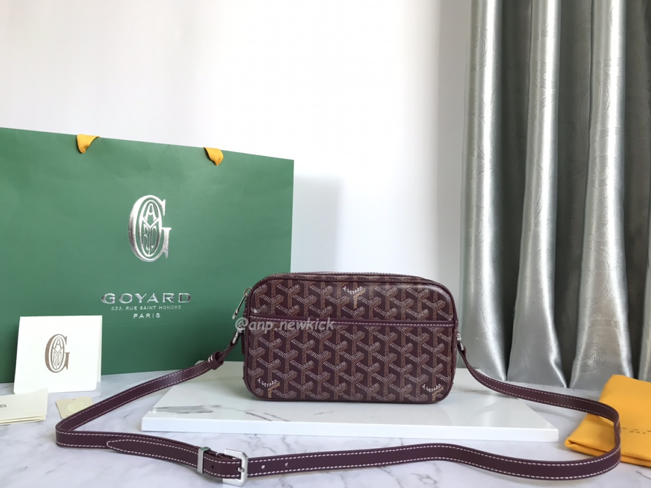 Goyard Cap Vert Camera Bag 13 Cm X 6.5 Cm X 22 Cm (15) - www.newkick.org Goyard Cap Vert Camera Bag 13 Cm X 6.5 Cm X 22 Cm (15) - www.newkick.org