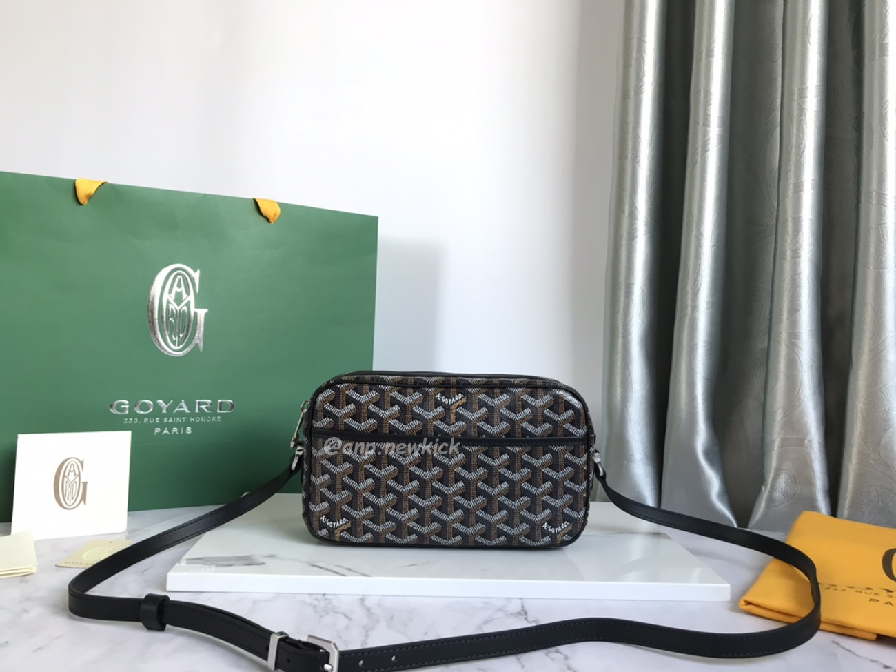 Goyard Cap Vert Camera Bag 13 Cm X 6.5 Cm X 22 Cm (16) - www.newkick.org Goyard Cap Vert Camera Bag 13 Cm X 6.5 Cm X 22 Cm (16) - www.newkick.org