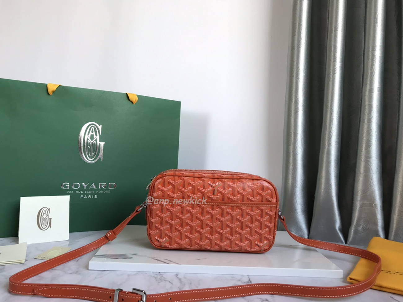 Goyard Cap Vert Camera Bag 13 Cm X 6.5 Cm X 22 Cm (17) - www.newkick.org Goyard Cap Vert Camera Bag 13 Cm X 6.5 Cm X 22 Cm (17) - www.newkick.org