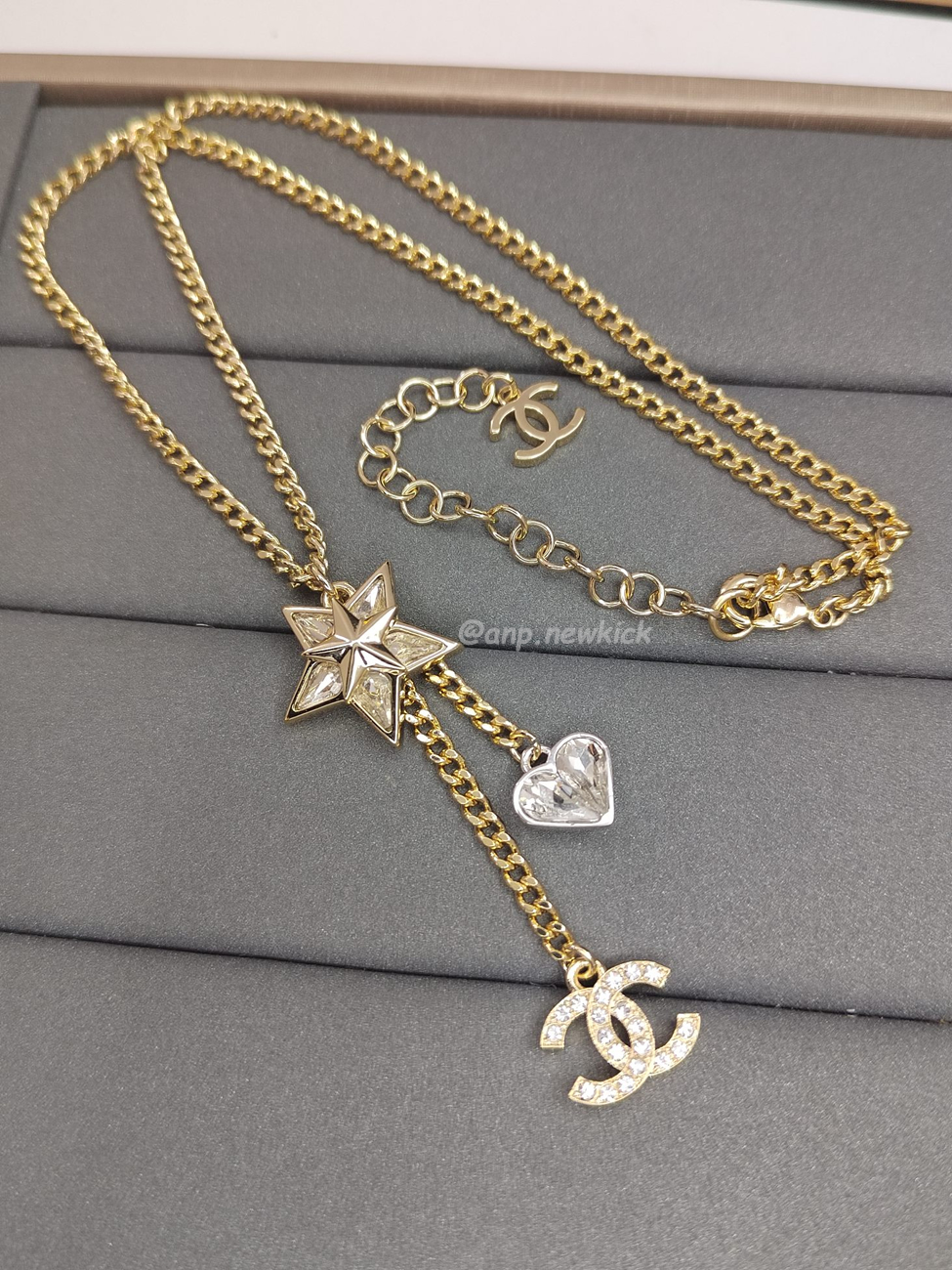 Chanel Cc Logo Star Heart Necklace (3) - www.newkick.org Chanel Cc Logo Star Heart Necklace (3) - www.newkick.org