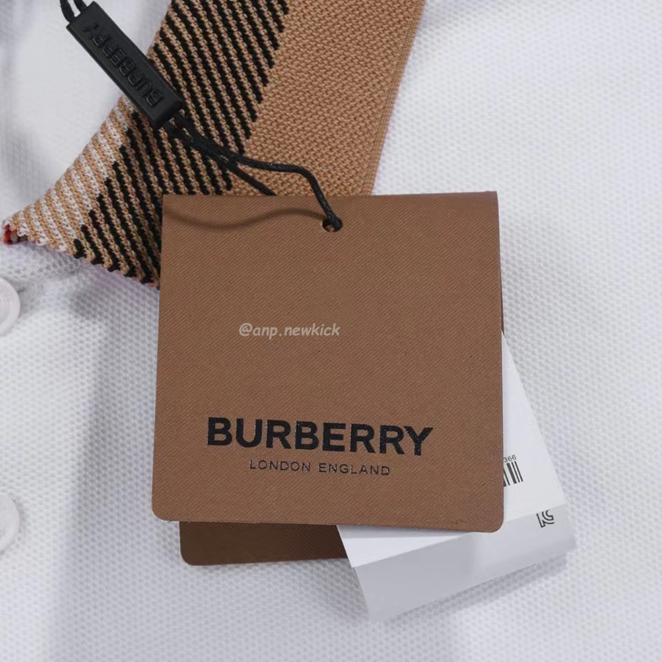 Burberry Polo Shirt Checkered White Black (4) - www.newkick.org Burberry Polo Shirt Checkered White Black (4) - www.newkick.org