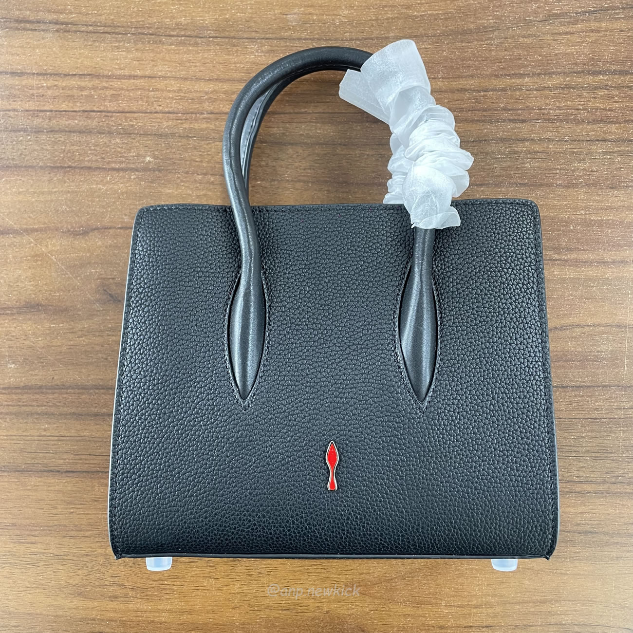 Christian Louboutin Black Red Leather Mini Studded Paloma Tote (6) - www.newkick.org Christian Louboutin Black Red Leather Mini Studded Paloma Tote (6) - www.newkick.org
