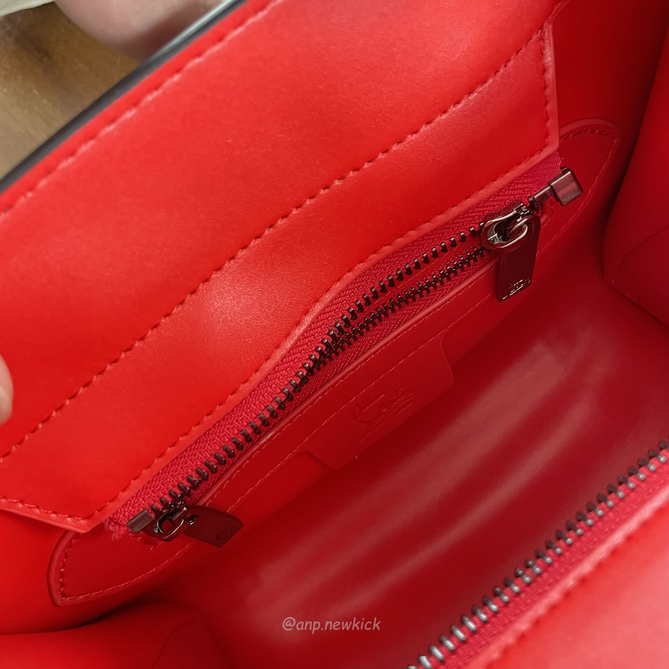 Christian Louboutin Black Red Leather Mini Studded Paloma Tote (8) - www.newkick.org Christian Louboutin Black Red Leather Mini Studded Paloma Tote (8) - www.newkick.org