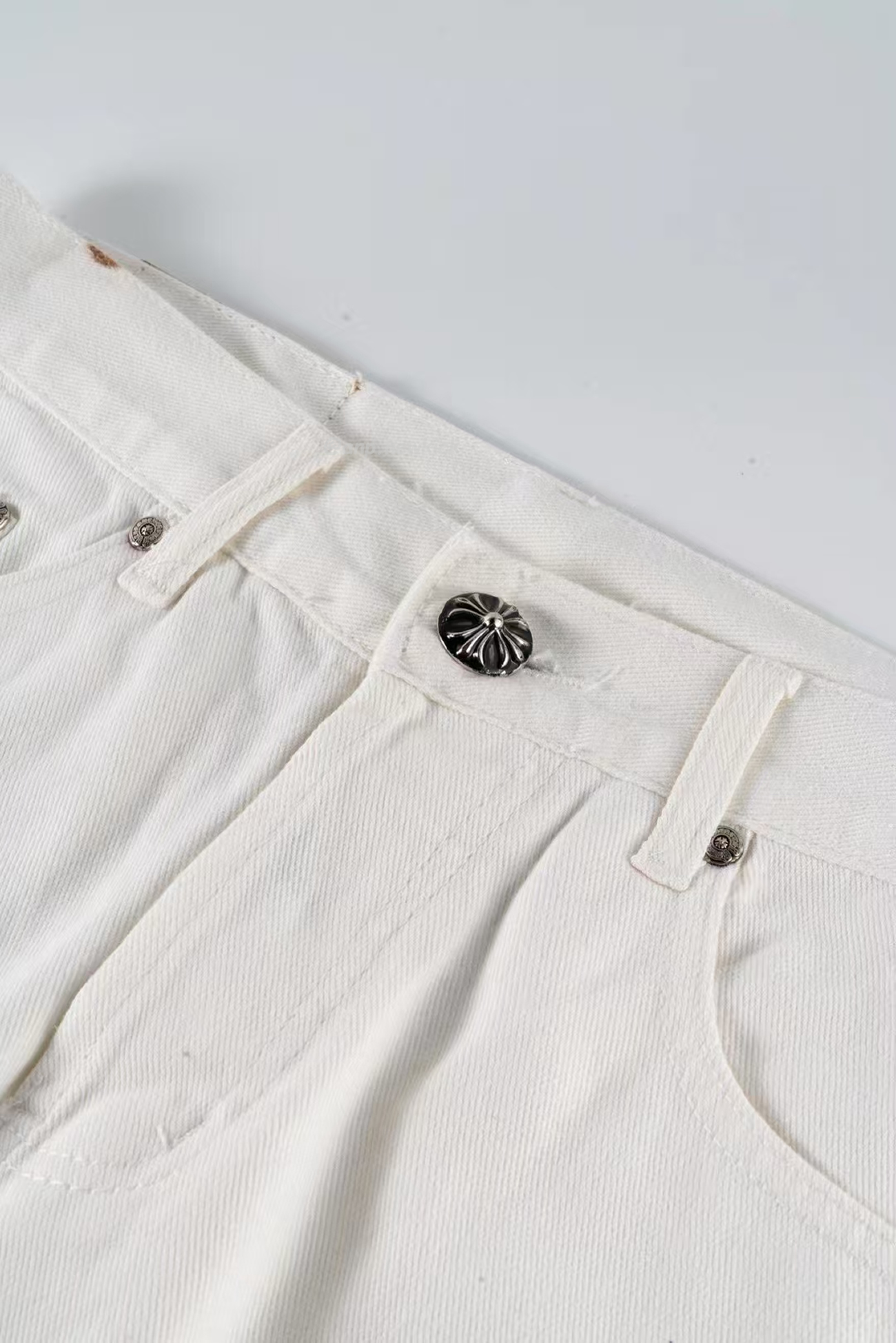 Chrome Hearts 24ss Limited To England Skinned Zebra Jeans (7) - www.newkick.org