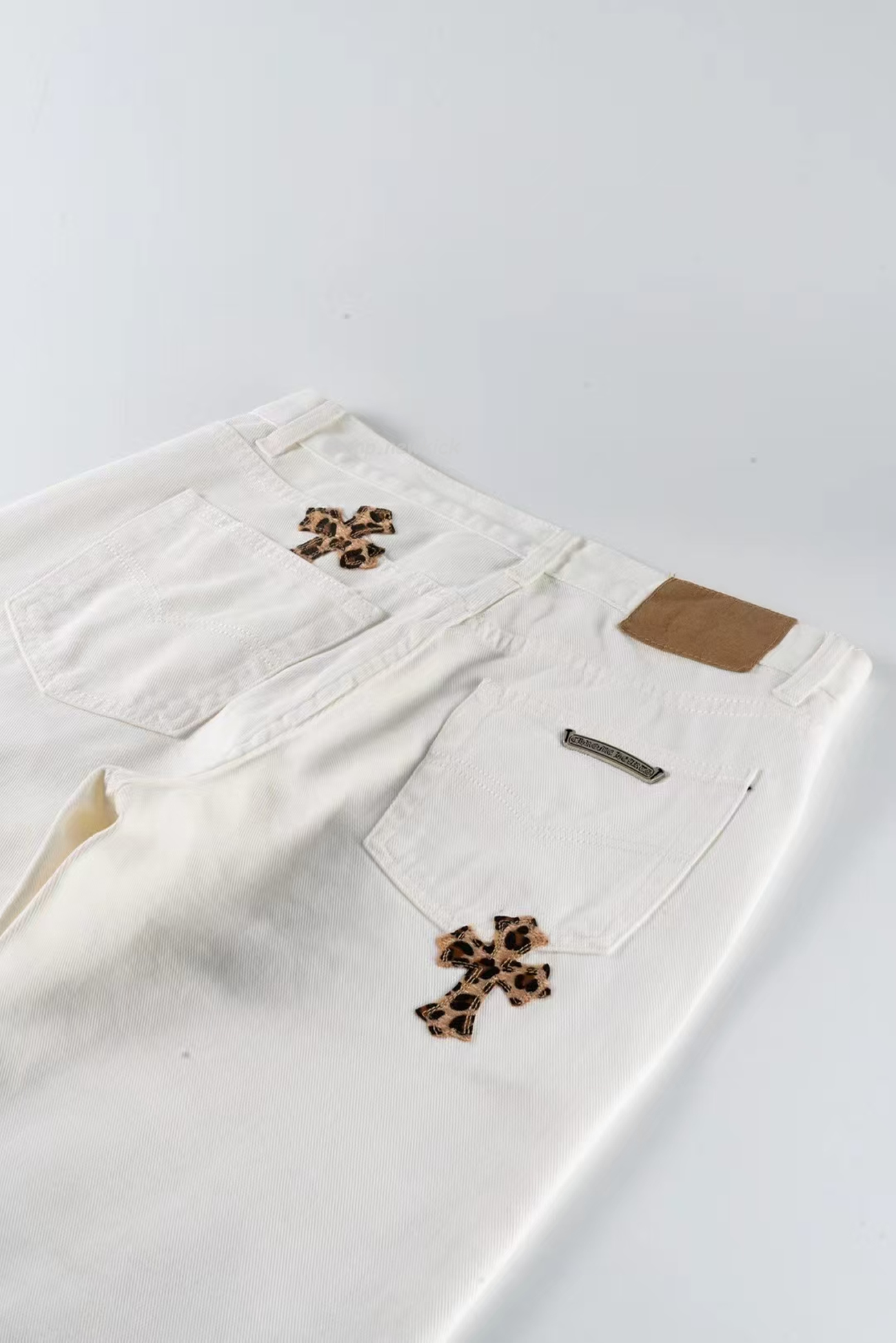 Chrome Hearts 24ss Limited To England Skinned Zebra Jeans (8) - www.newkick.org