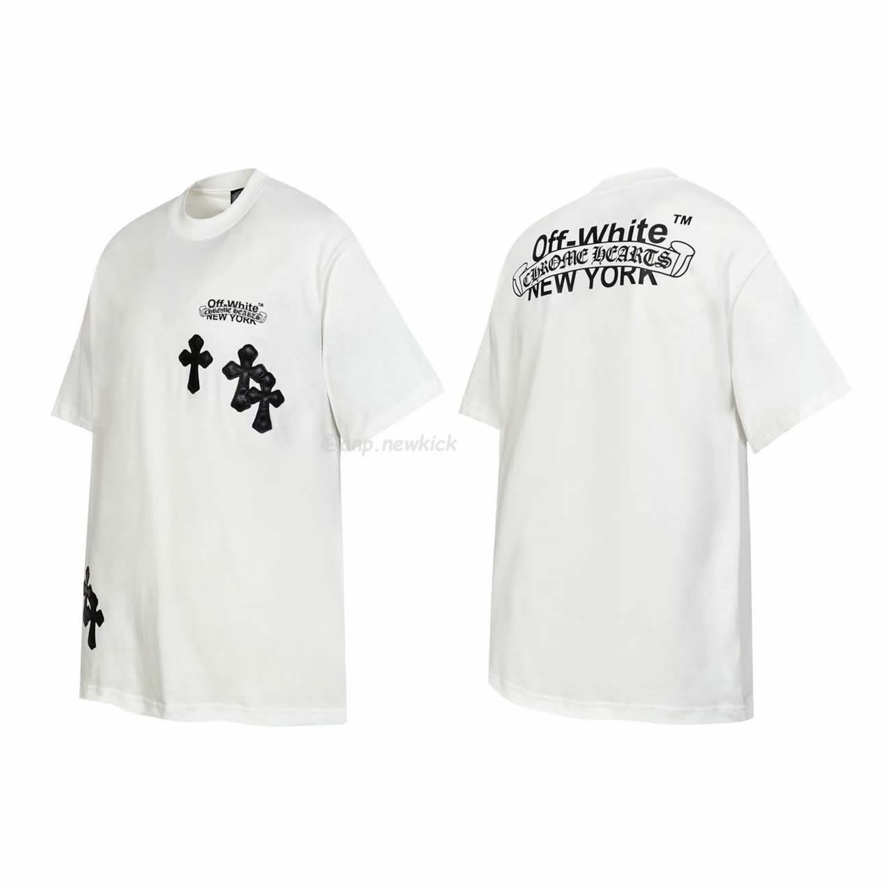 Chrome Hearts X Off White Casual Tee (7) - www.newkick.org Chrome Hearts X Off White Casual Tee (7) - www.newkick.org