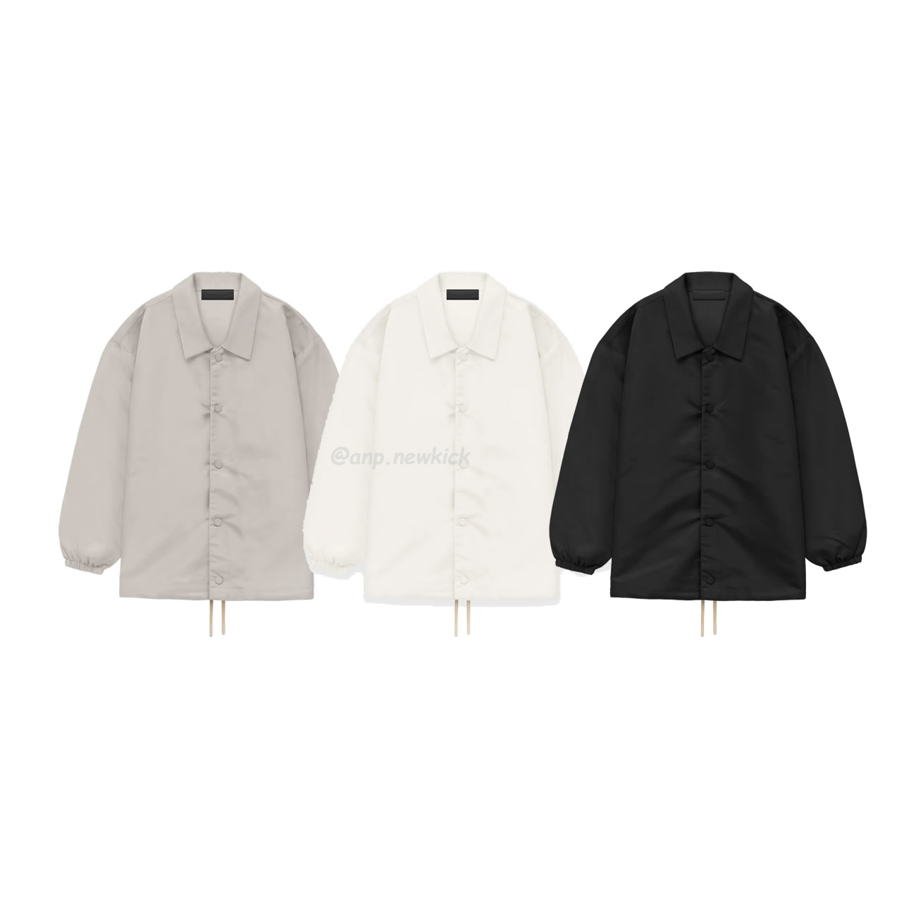 Fear Of God Essentials Fog 23fw Coach Jacket Windbreaker Jacket Black Apricot Gray S Xl (1) - www.newkick.vip Fear Of God Essentials Fog 23fw Coach Jacket Windbreaker Jacket Black Apricot Gray S Xl (1) - www.newkick.vip