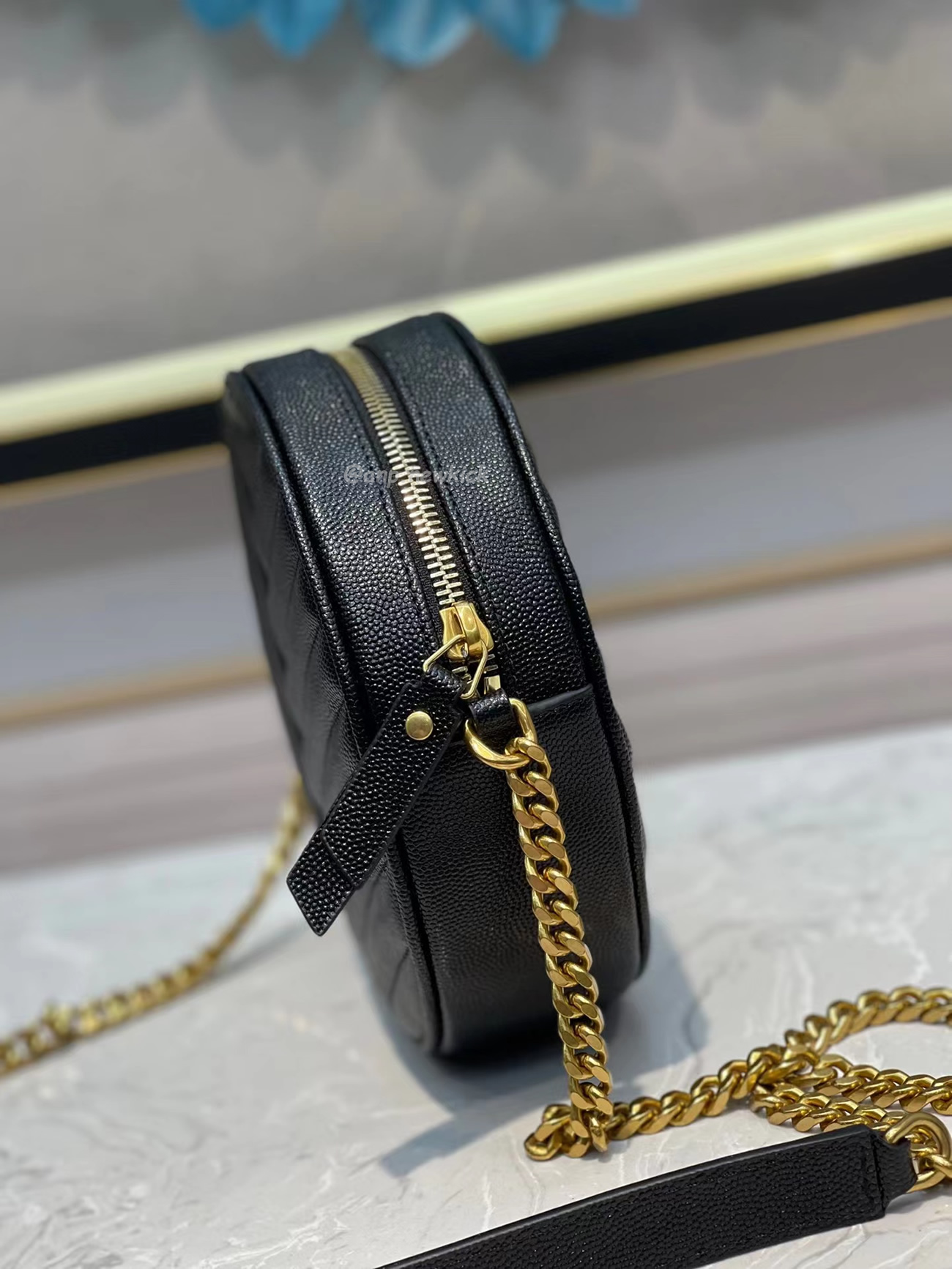 Saint Laurent Circular Quilted Crossbody Bag (8) - www.newkick.org Saint Laurent Circular Quilted Crossbody Bag (8) - www.newkick.org