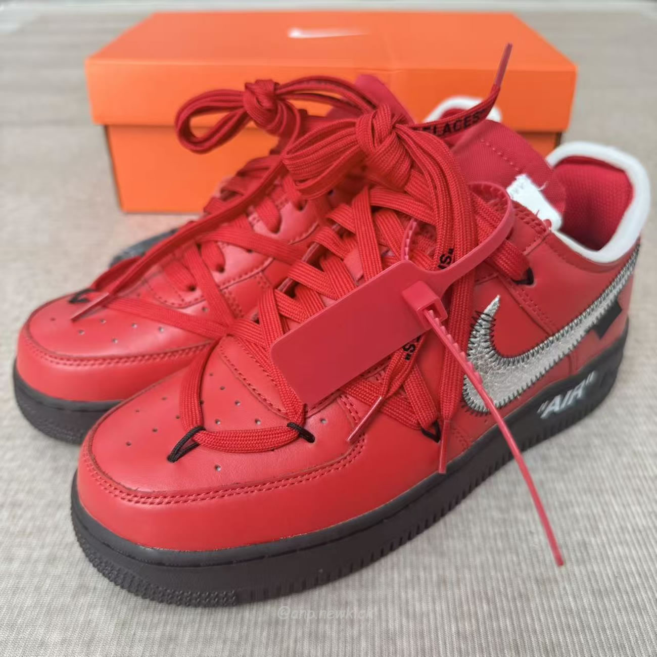 Nike Air Force 1 Low X Off White University Red Dd1876 600 (9) - www.newkick.org Nike Air Force 1 Low X Off White University Red Dd1876 600 (9) - www.newkick.org