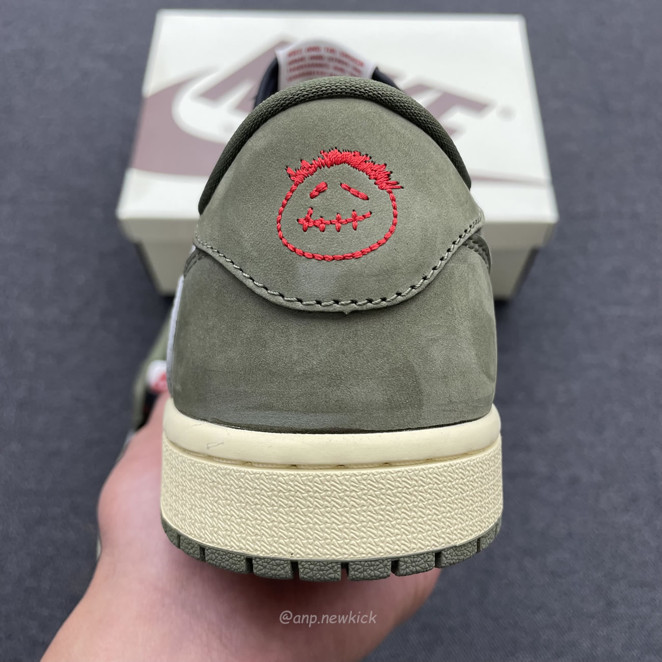 Travis Scott X Nike Air Jordan 1 Retro Low Og Sp Black Olive Dm7866 002 (11) - www.newkick.org Travis Scott X Nike Air Jordan 1 Retro Low Og Sp Black Olive Dm7866 002 (11) - www.newkick.org